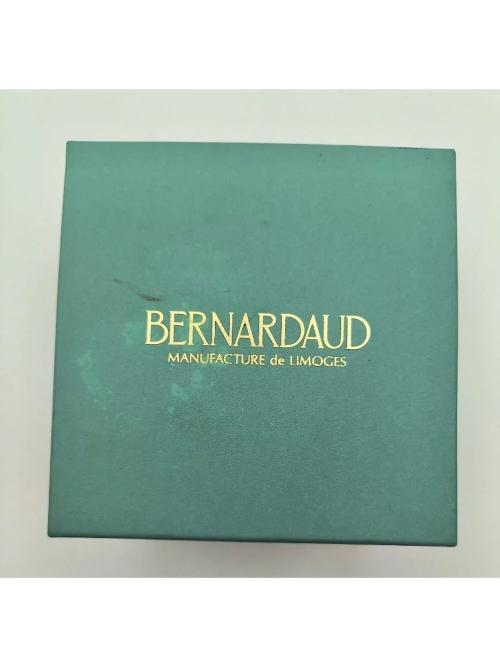 Bernardaud Limoges Porcelain Votive Candle Holder With Intricate Relief Design